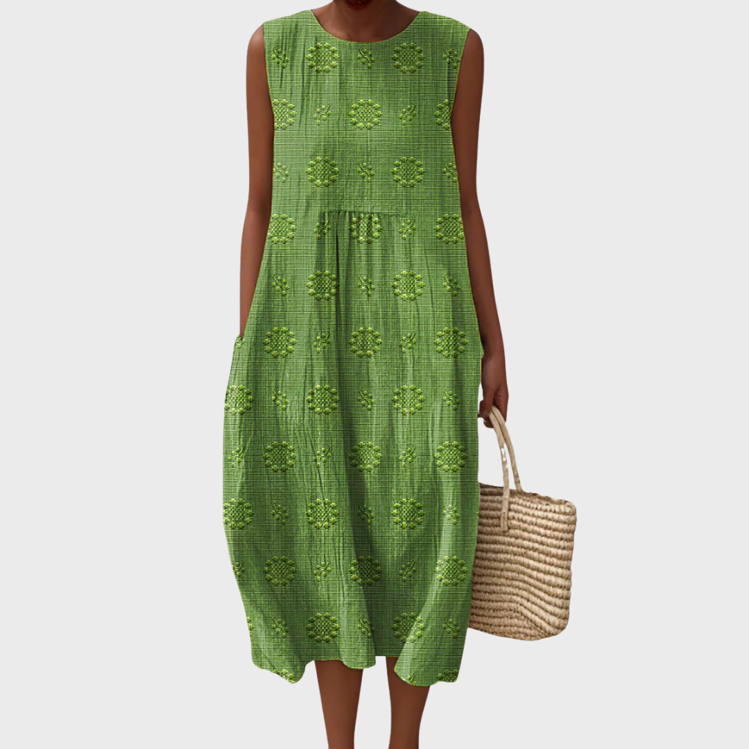 Cressida | Embroidered Cotton Dress