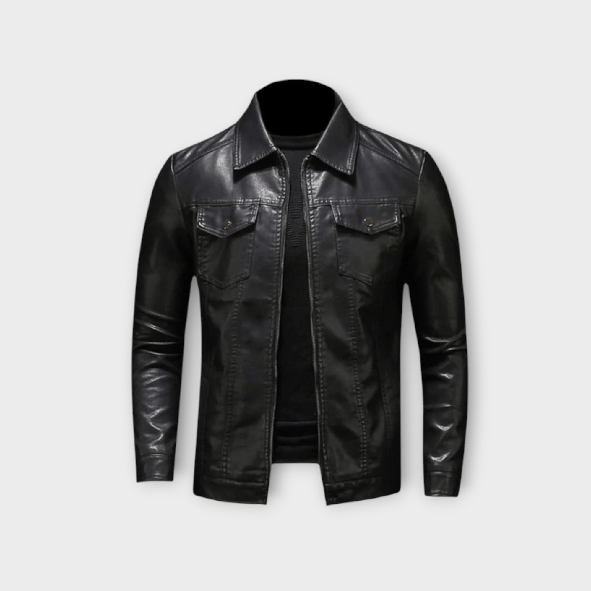 Alaric | Leather Jacket