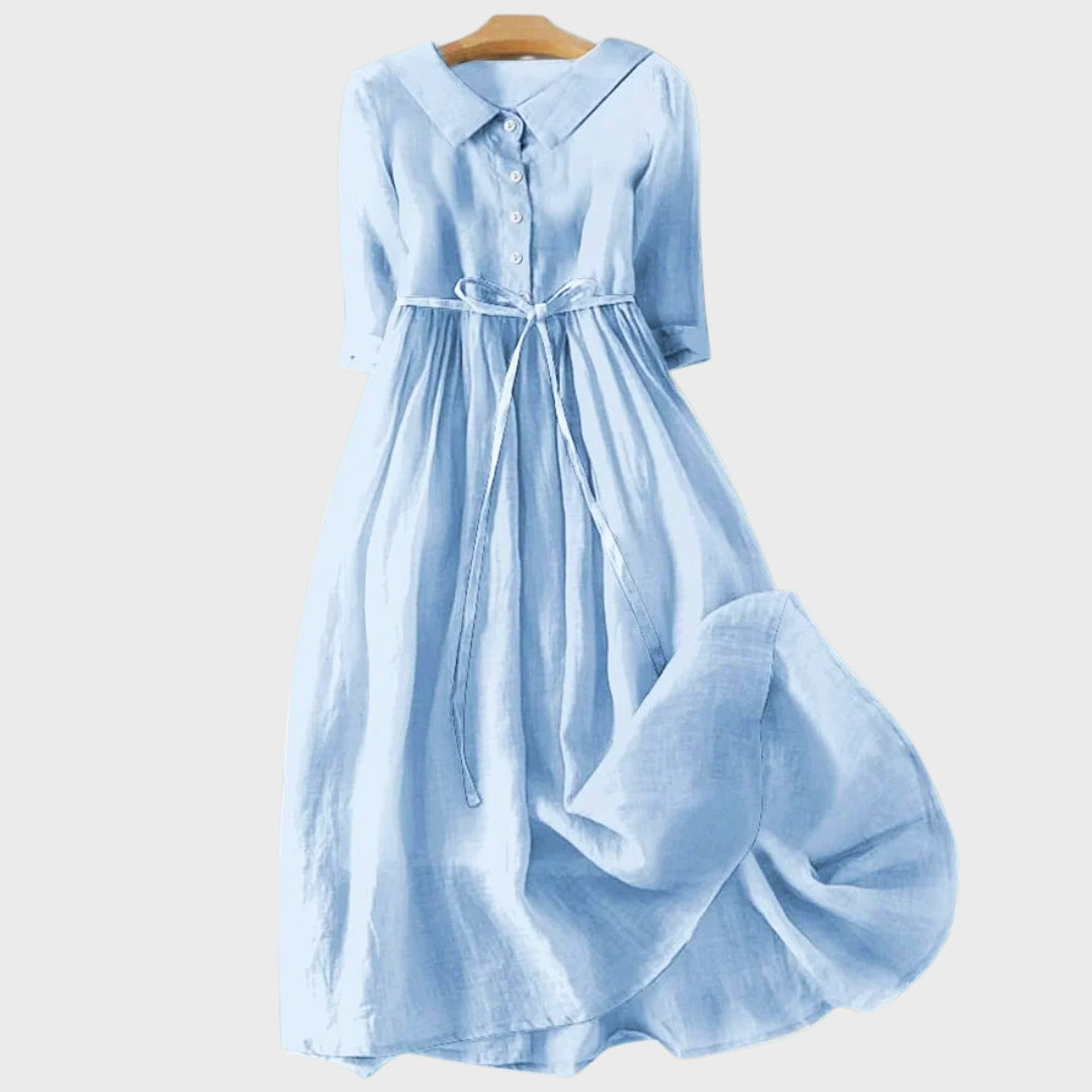 Aveline | Elegant Short Sleeve Dress