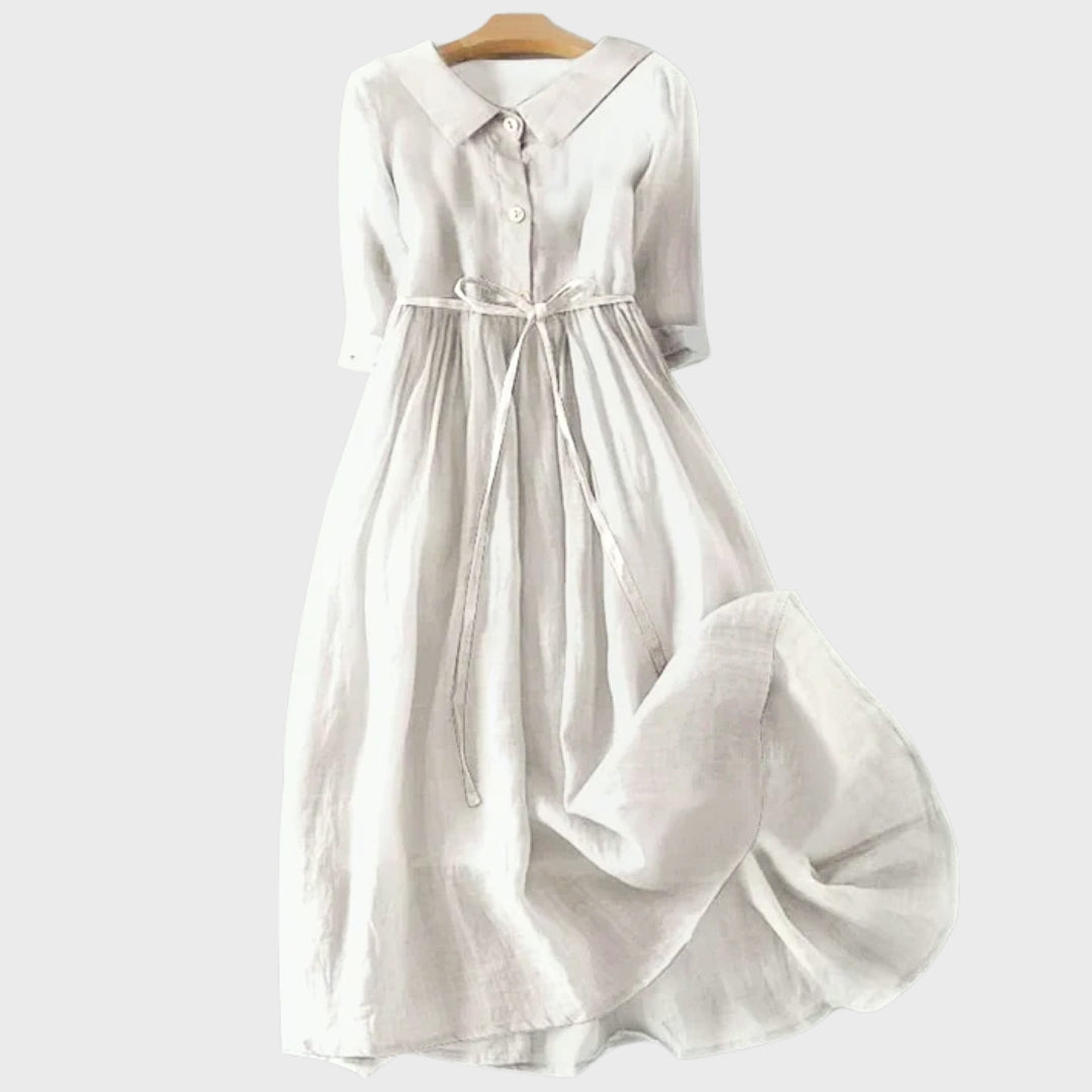 Aveline | Elegant Short Sleeve Dress