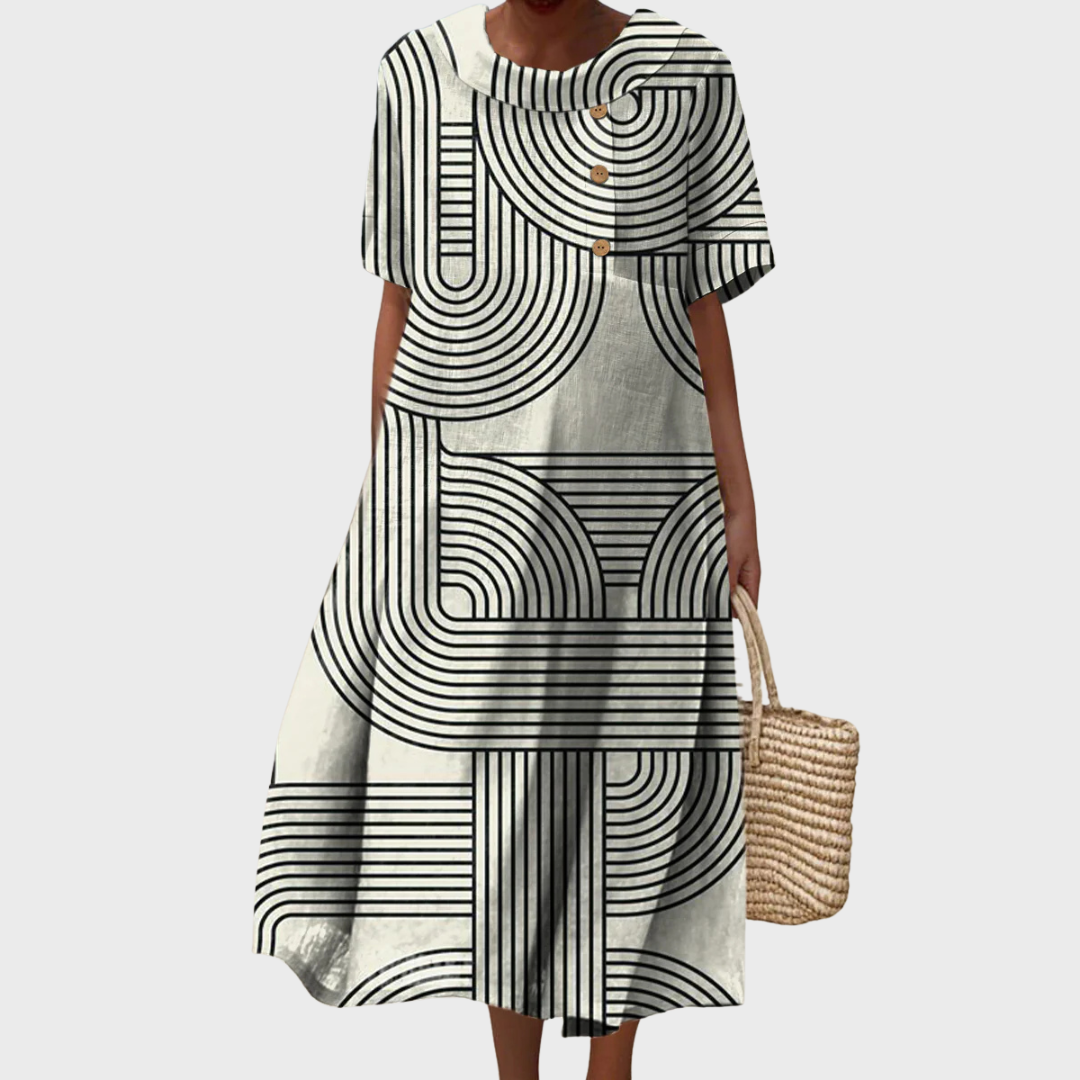 Alouette | Artistic Cotton Dress