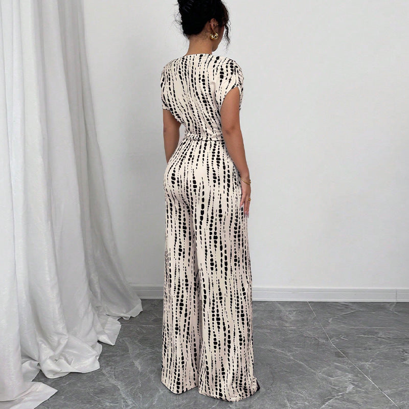 Amarise | Wide-Leg Strap Jumpsuit