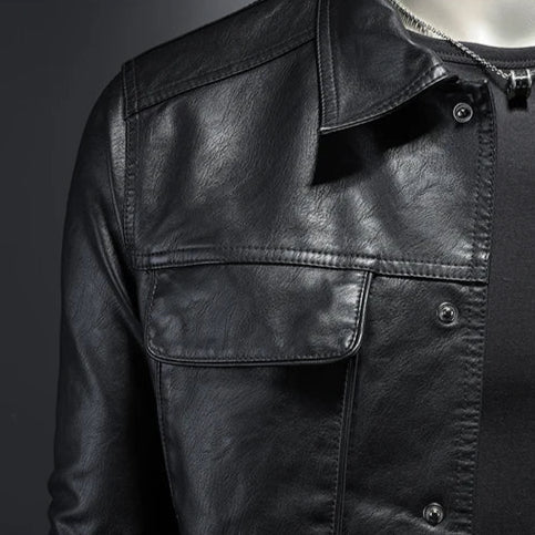 Harry | Premium Moto-Style Leather Jacket