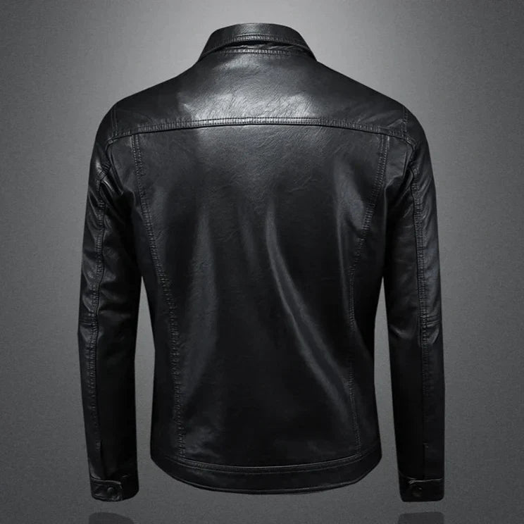 Harry | Premium Moto-Style Leather Jacket