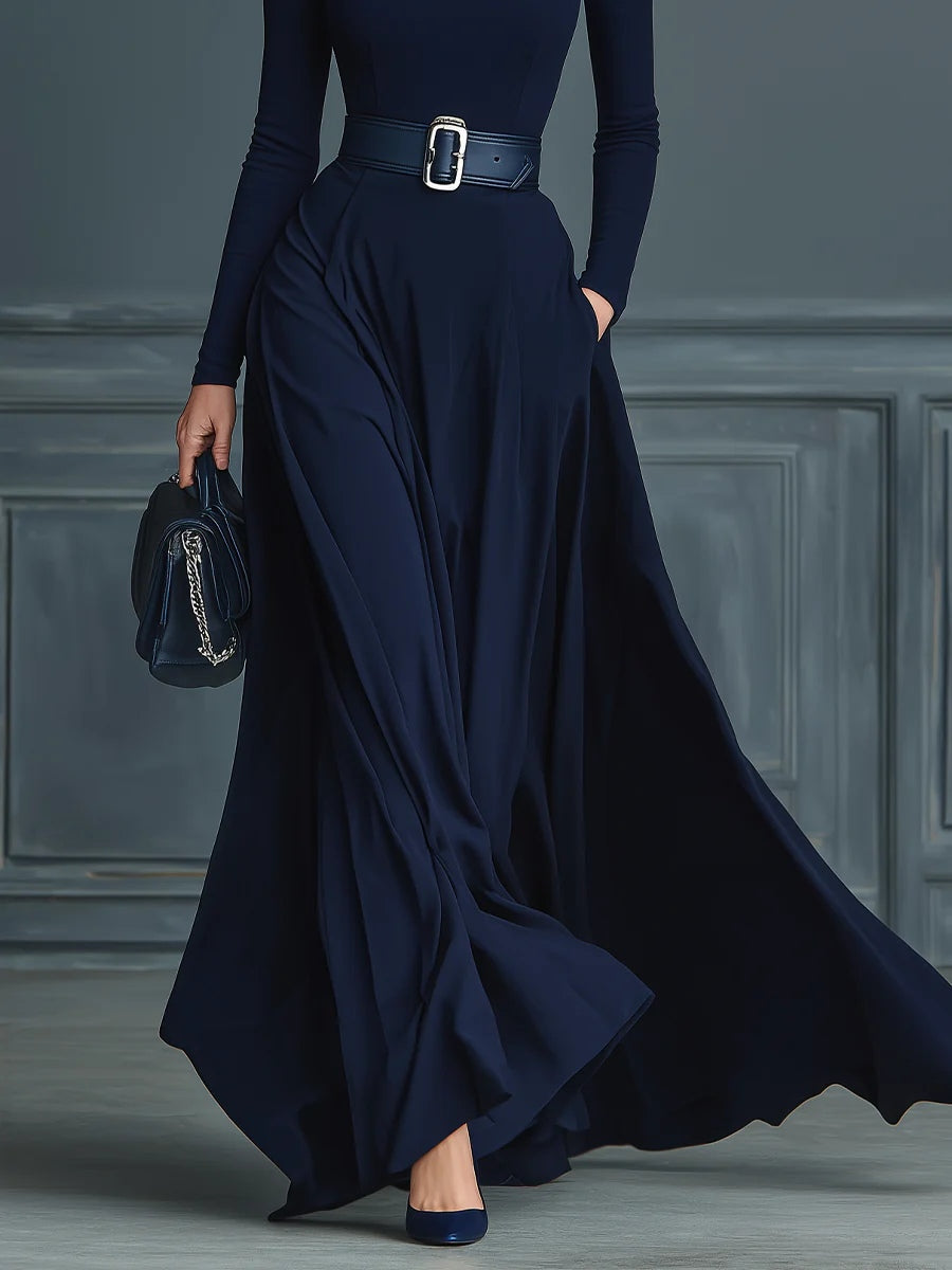 Corliss | High-Neck Maxi Dress