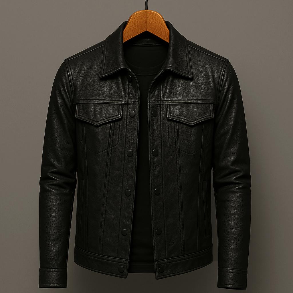 Harry | Premium Moto-Style Leather Jacket