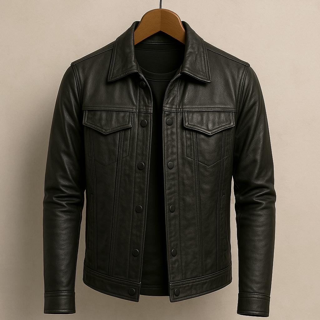 Harry | Premium Moto-Style Leather Jacket