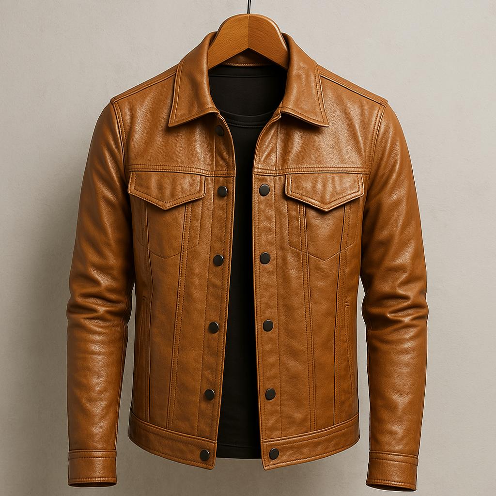 Harry | Premium Moto-Style Leather Jacket
