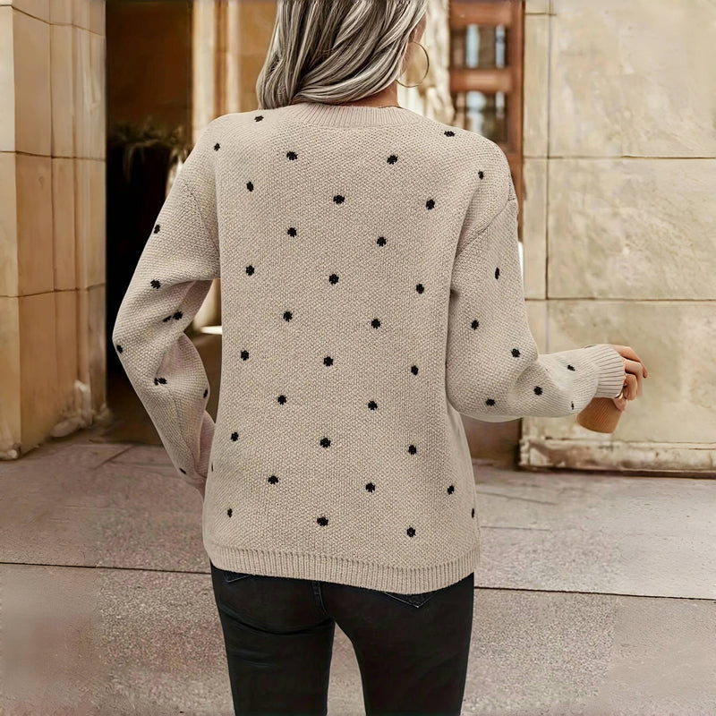 Sylvana | Polka Dot Sweater