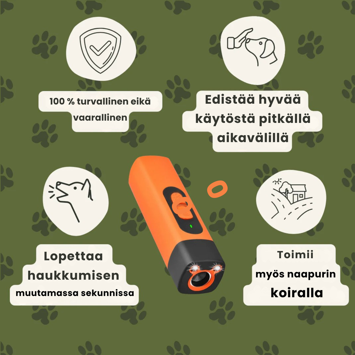 Stop Kirsio | Rauhoittaa haukkumisen helposti