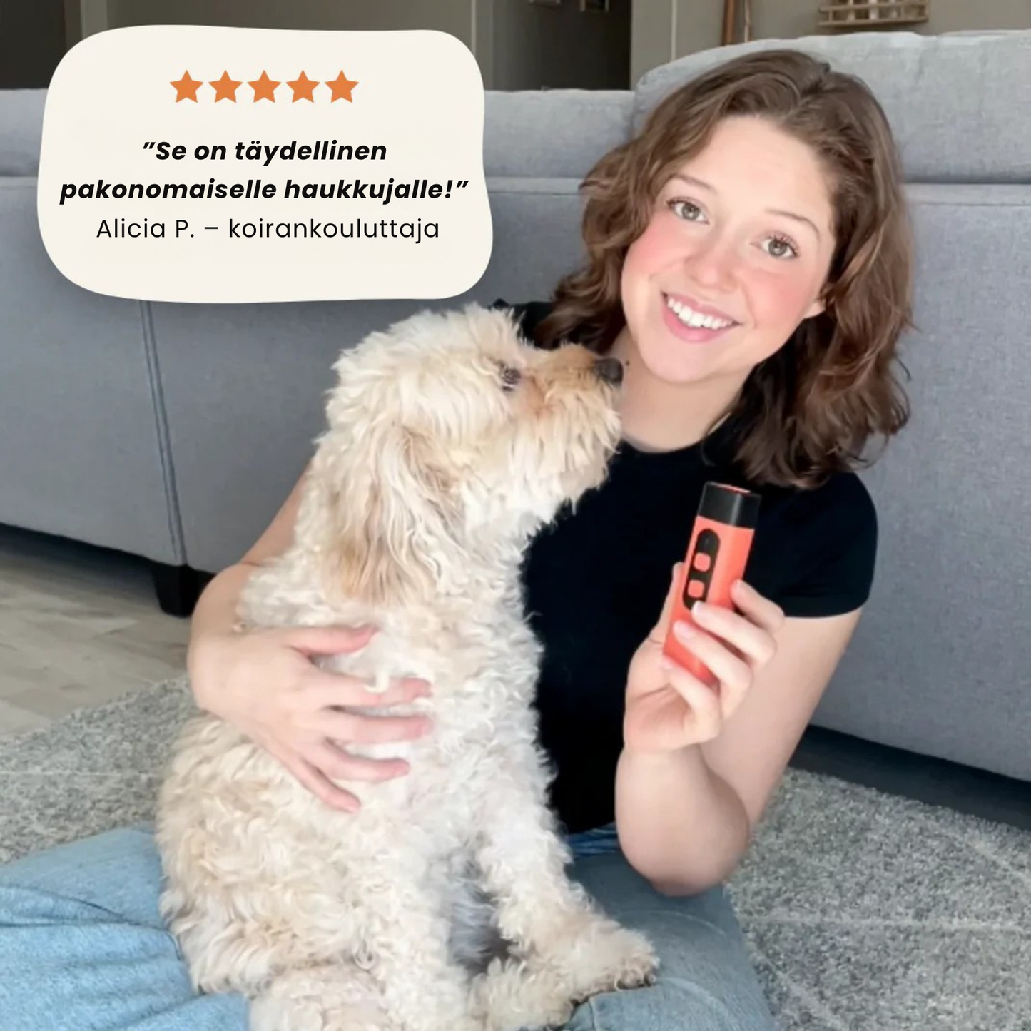 Stop Kirsio | Rauhoittaa haukkumisen helposti