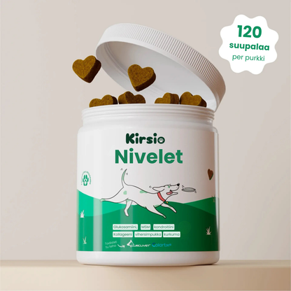 Kirsio I täydentää niveliä.