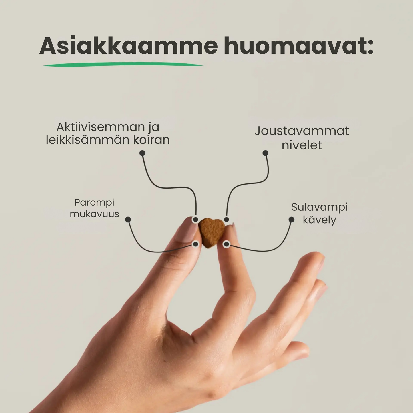 Kirsio I täydentää niveliä.