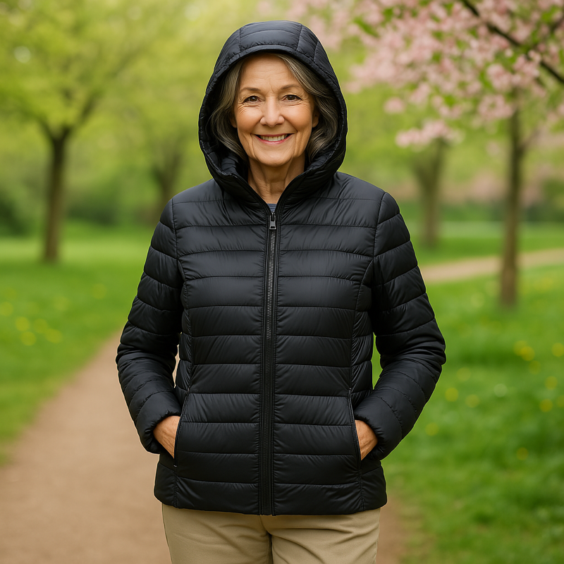 Metta Transitional Padded Jacket | Black