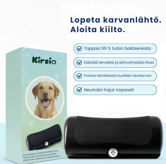 Kirsio | Johtava ratkaisu lemmikkien karvanlähtöön