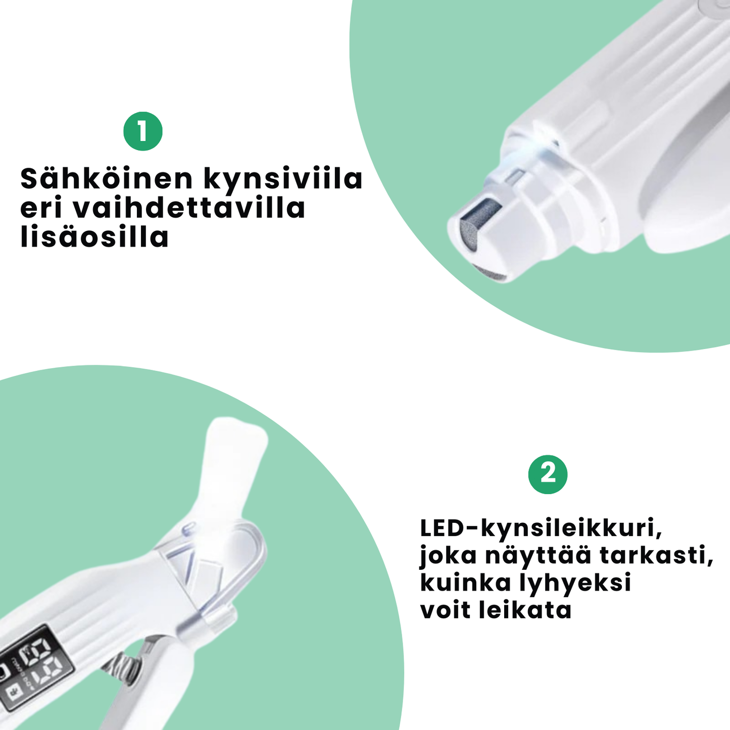 Kirsio I LED-kynsisakset koirille ja kissoille