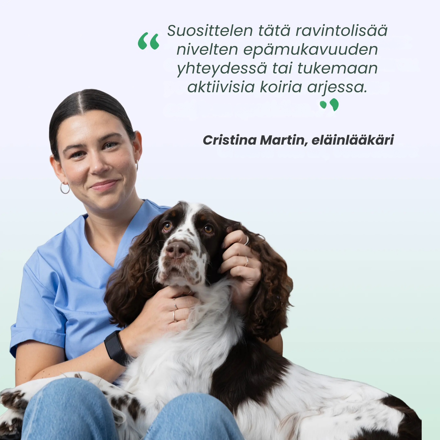 Kirsio I täydentää niveliä.