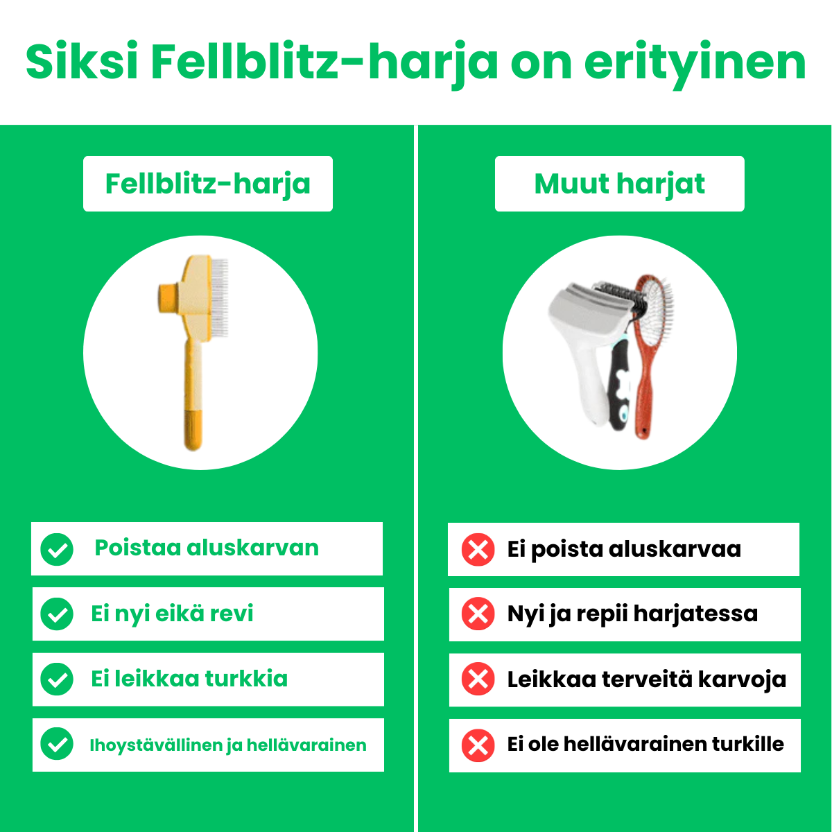 Kirsio I Fellblitz-harja – myyntihitti