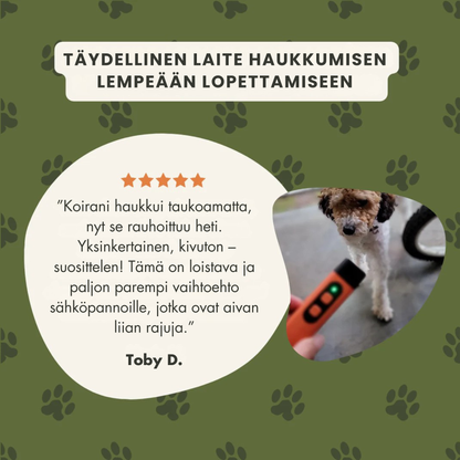 Stop Kirsio | Rauhoittaa haukkumisen helposti