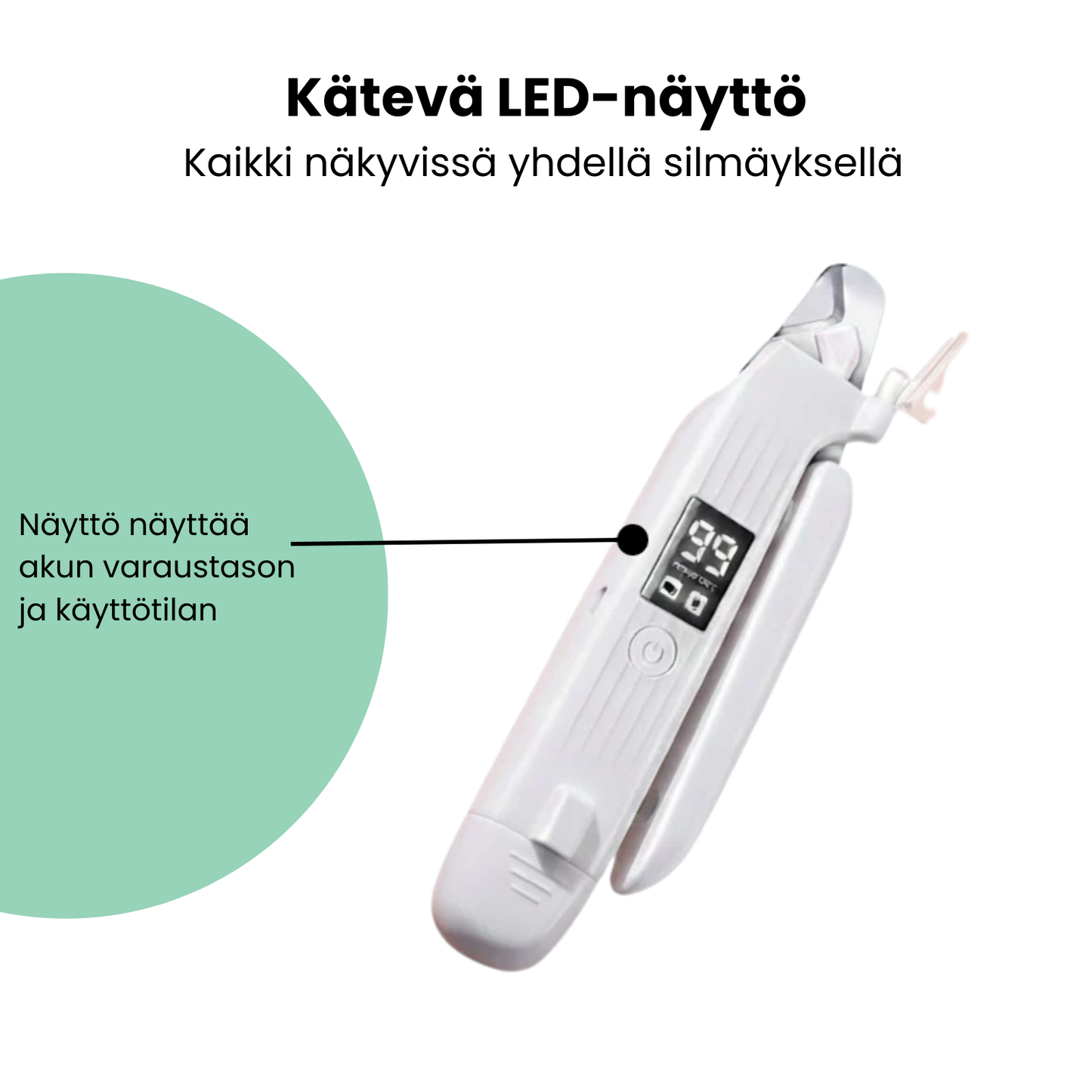 Kirsio I LED-kynsisakset koirille ja kissoille