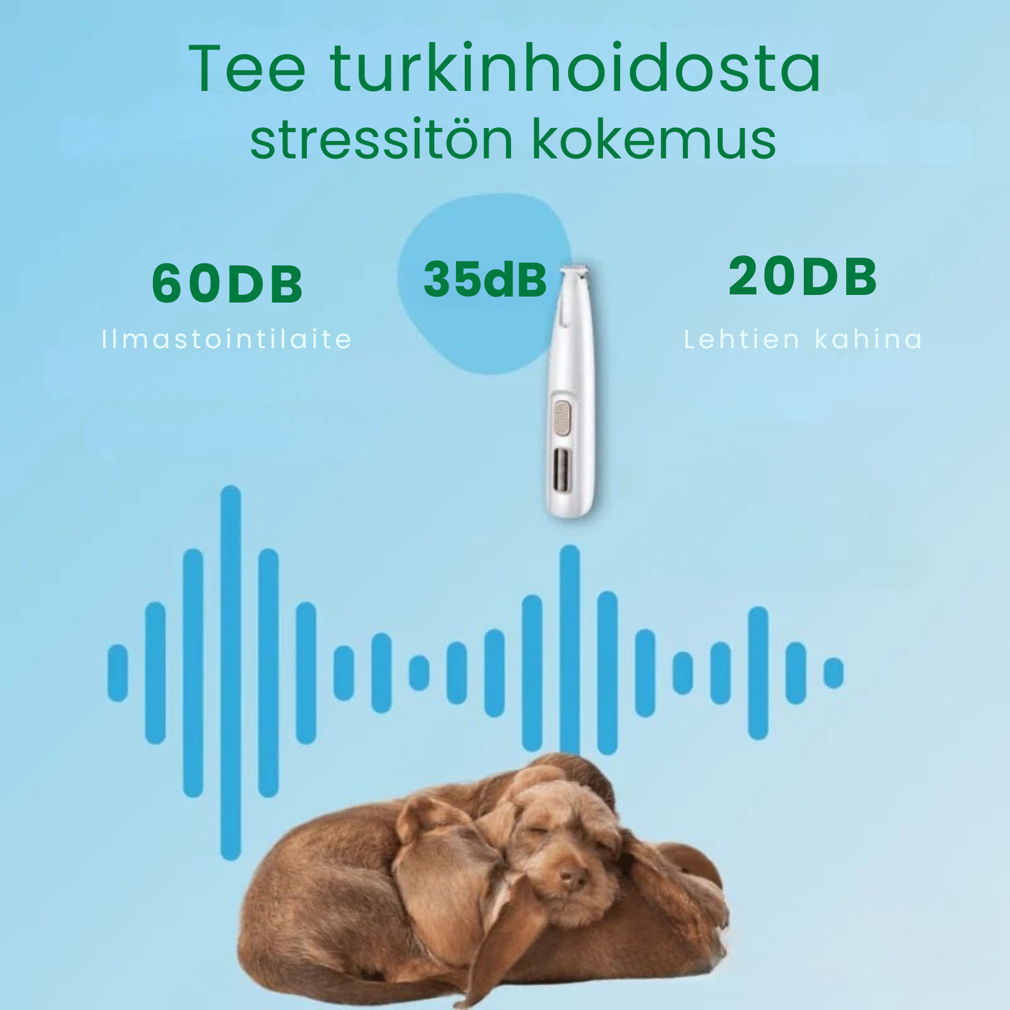 Kirsio Pro™ | Kivuton tassujen hoito sekunneissa