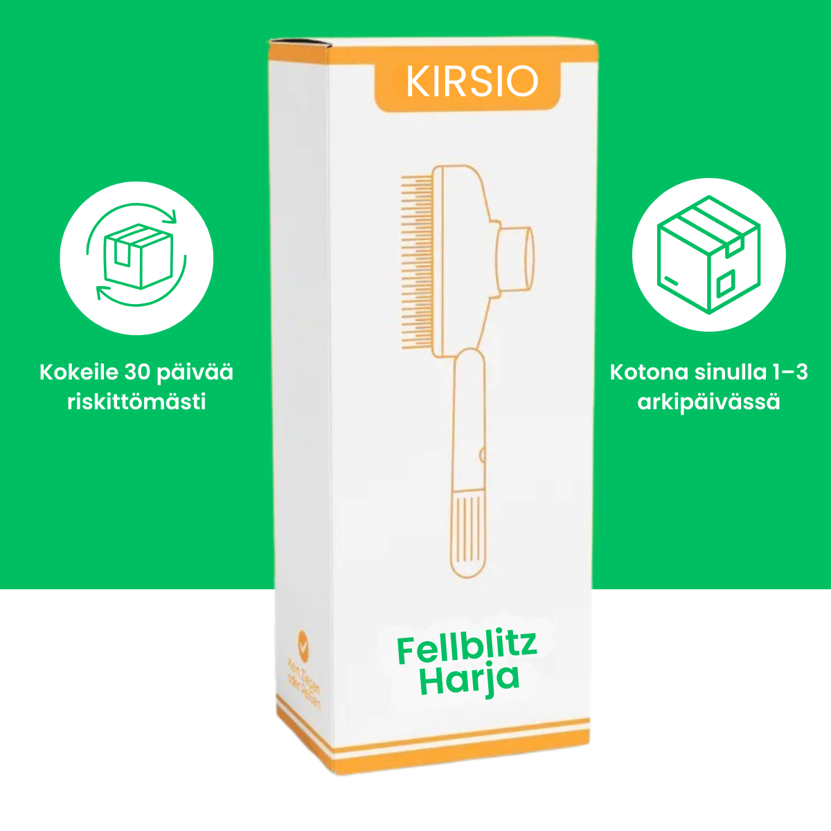 Kirsio I Fellblitz-harja – myyntihitti