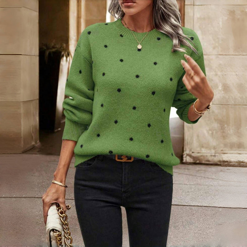 Sylvana | Polka Dot Sweater