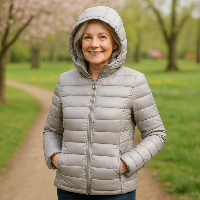 Metta Transitional Padded Jacket | Grey