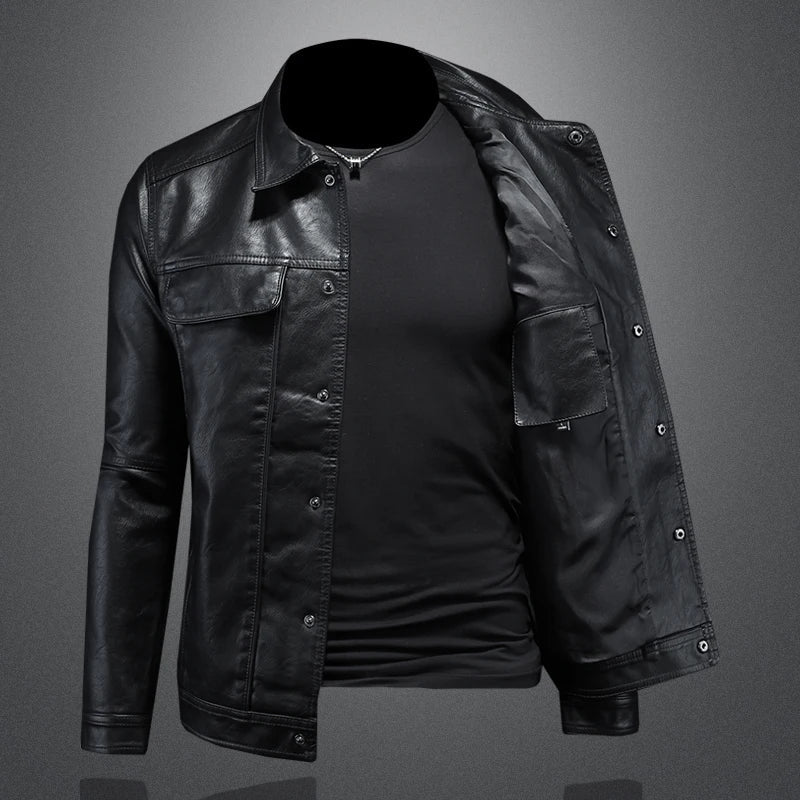Harry | Premium Moto-Style Leather Jacket