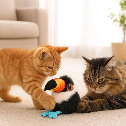 Kirsio I Lepattava ja visertävä lintulelu kissoille